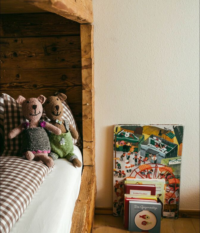 Kinderzimmer der Luxuslodge
