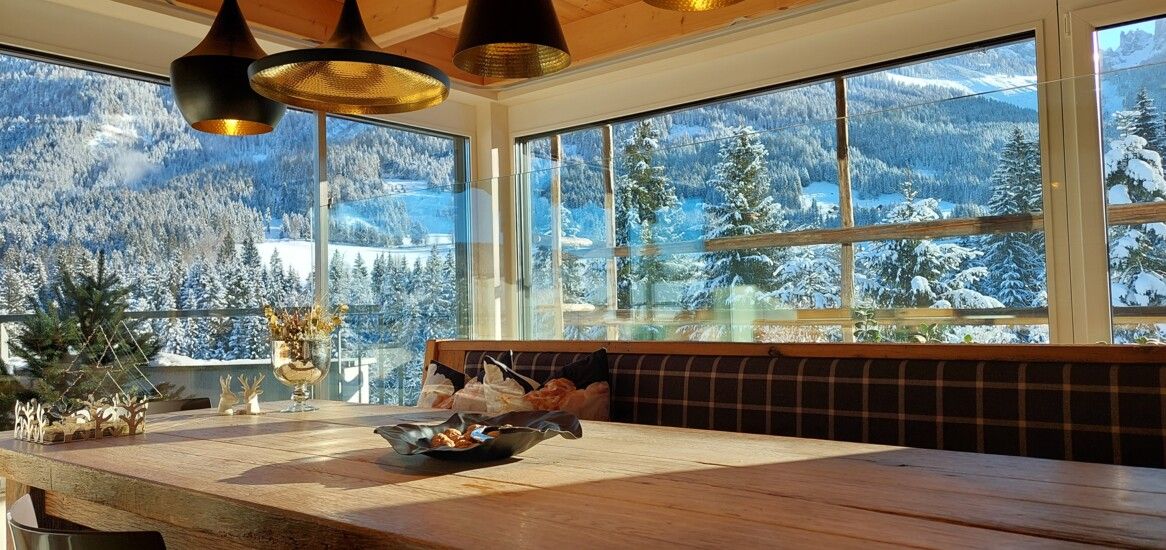 Chalet Bischofsmütze Essbereich