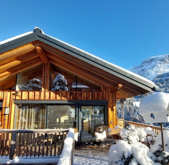 Chalet Bischofsmütze Terrasse