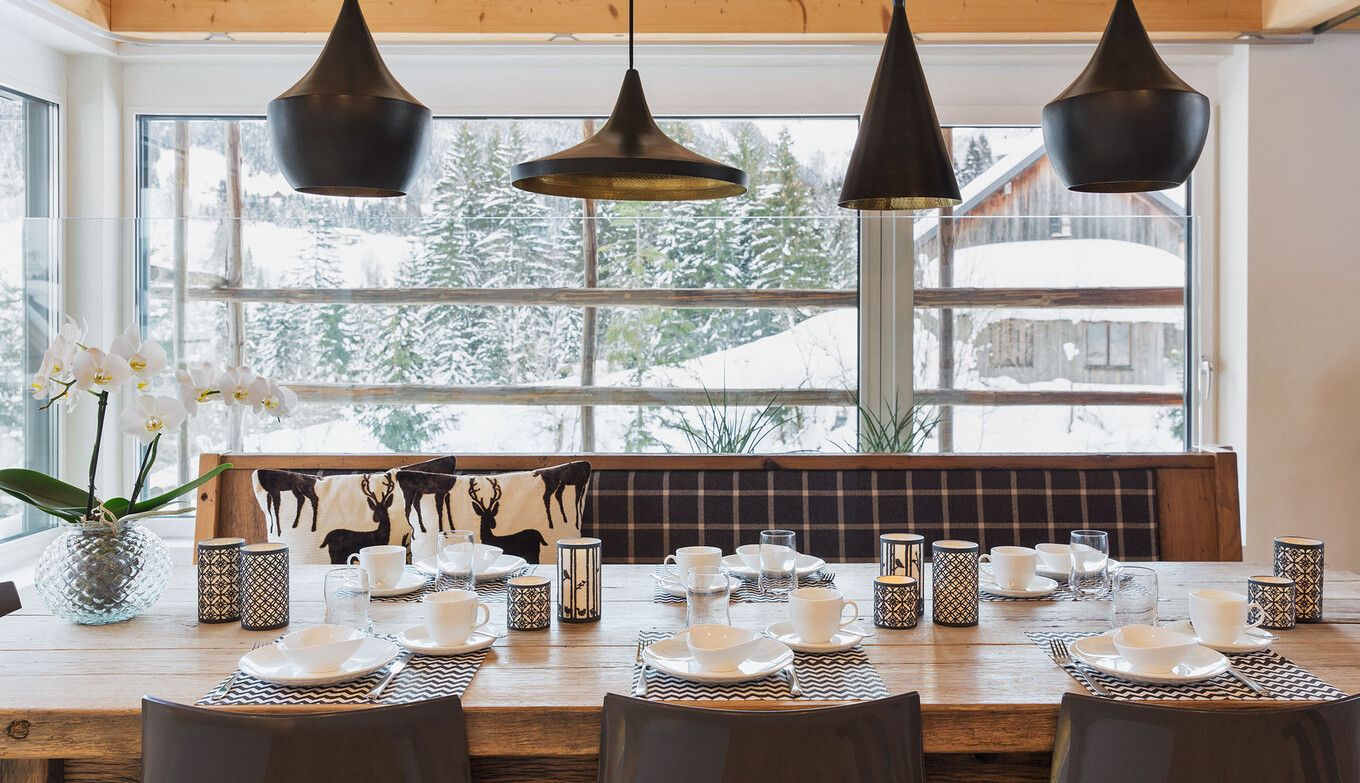 Luxuslodge im Winter
